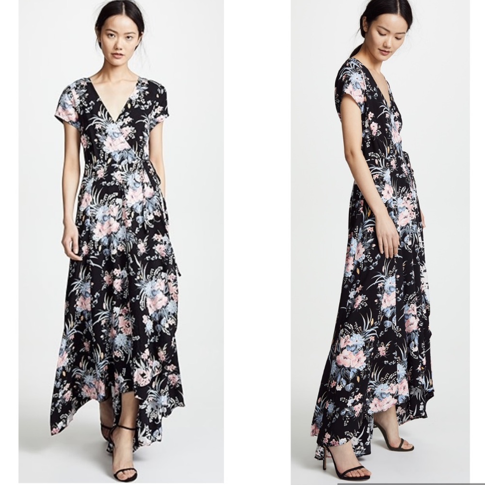 Auguste Scarlett Wrap Maxi Dress
